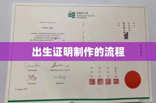 米易出生证明制作的流程